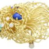 Vintage Lapis Lazuli Brooch