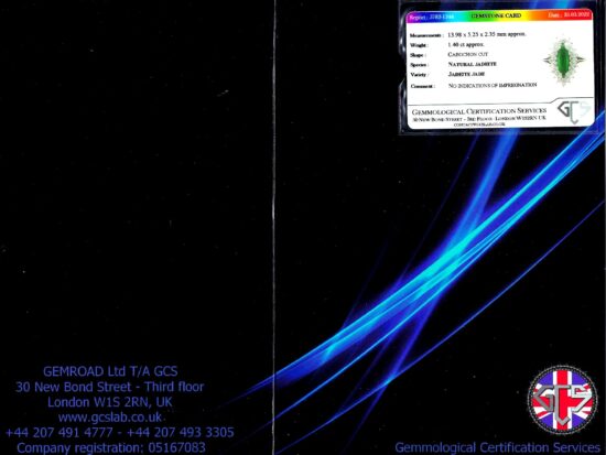 GCS Jadeite Report Card Image