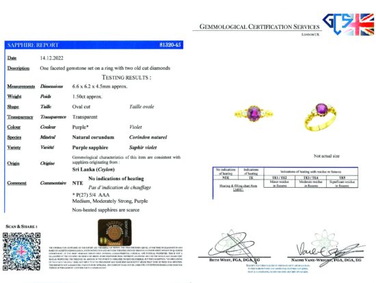 GCS Sapphire Report Card Image