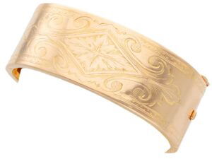 Antique 18ct Rose Gold Bangle
