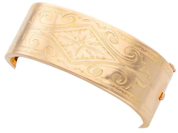 Antique 18ct Rose Gold Bangle