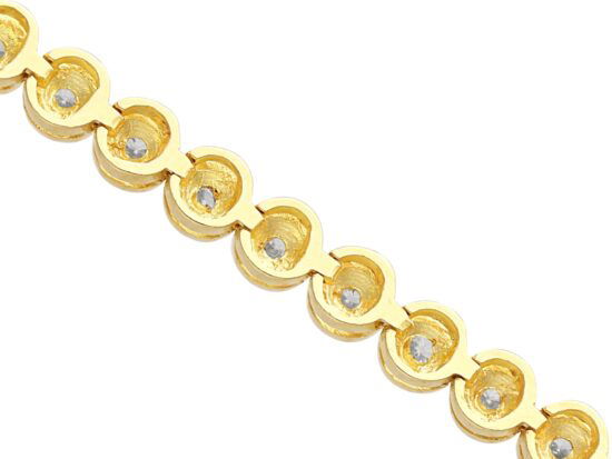 Tennis Bracelet Reverse View