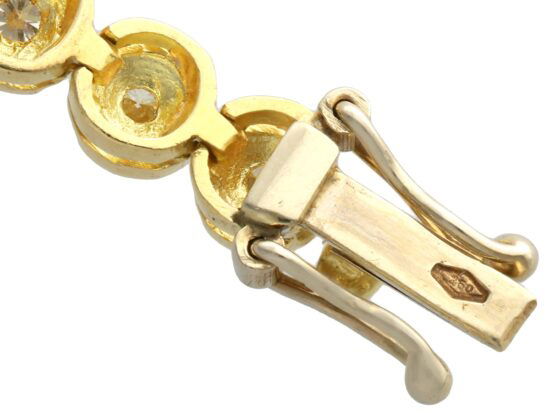 Safety Catch Gold Close-Up