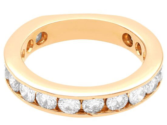 Rose Gold Eternity Ring