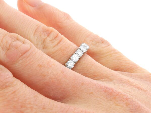 1.8 Carat Diamond Eternity Band on hand