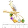 Bird Brooch Size Reference Image
