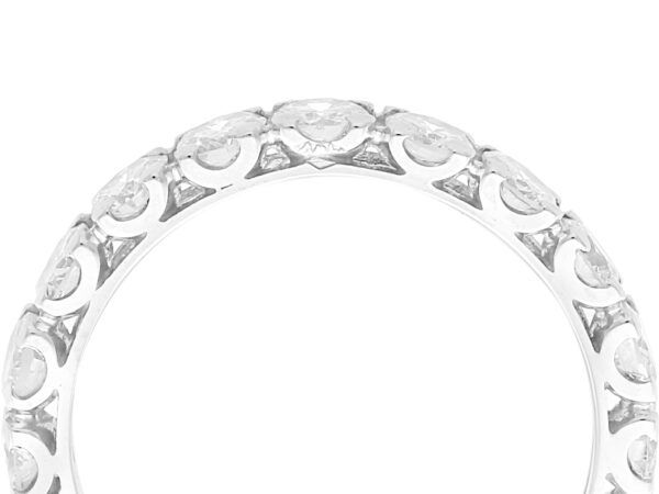 18ct White Gold Eternity Band