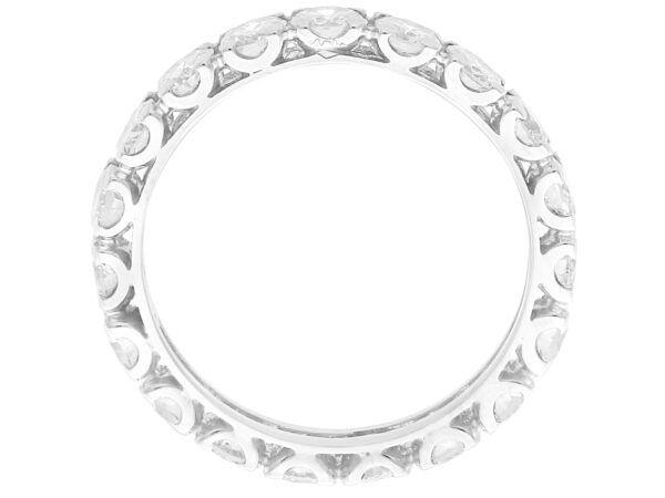 18ct White Gold Eternity Band