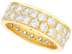 Yellow Gold Diamond Eternity Ring