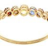 Yellow Gold Multi Gemstone Reverse