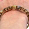 Antique Gold Bangle Worn View