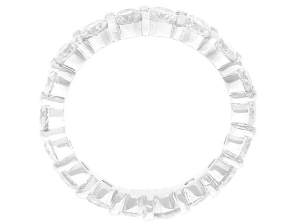 size o diamond eternity ring