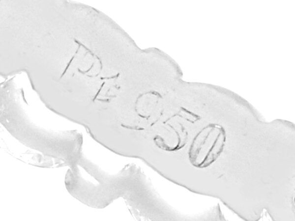 platinum size o diamond eternity ring hallmark