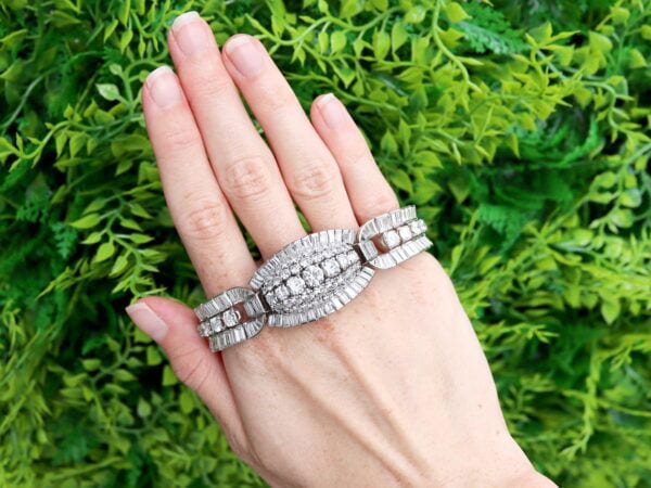 1920s Art Deco Diamond Bracelet