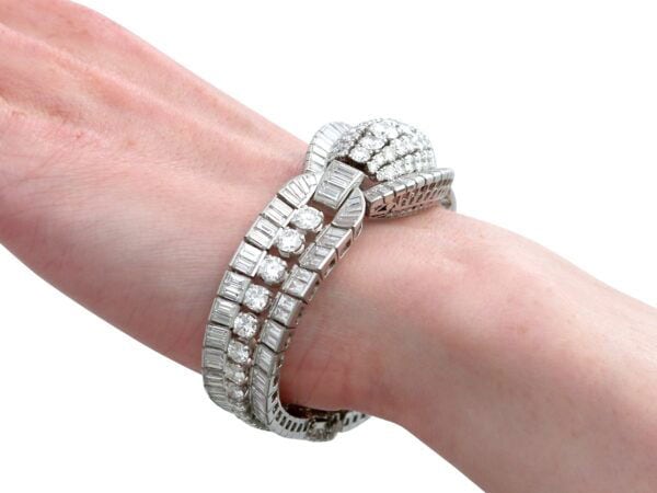 1920s Art Deco Diamond Bracelet