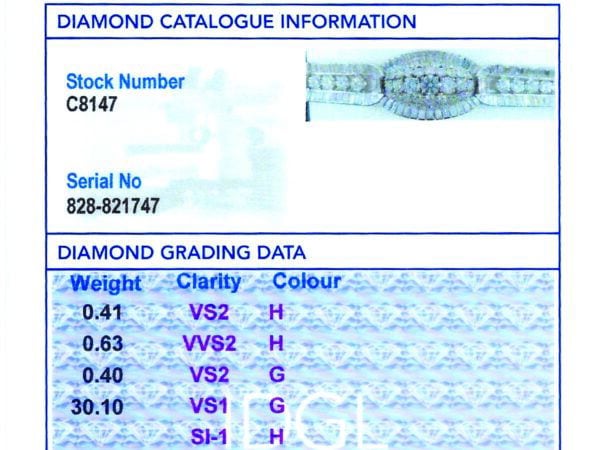 1920s Art Deco Diamond Bracelet