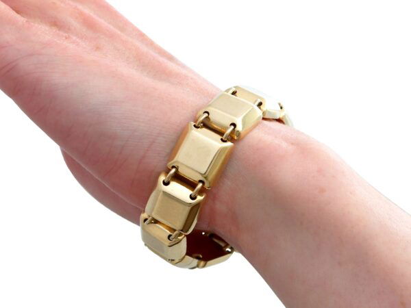 Yellow Gold Bracelet Wrist View
