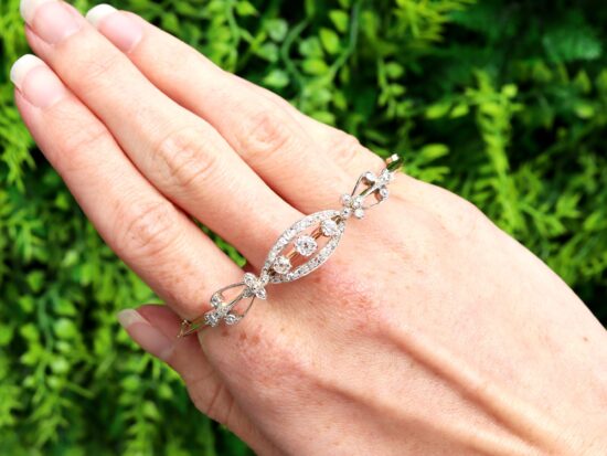 Victorian Diamond Bangle
