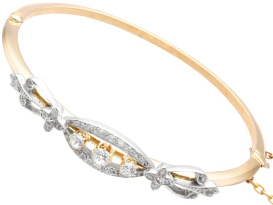 Rose Gold Bangle Close Up