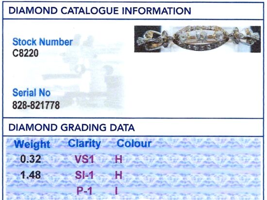 Diamond Grading Certificate