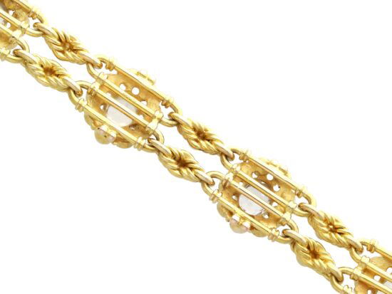 Rock Crystal Bracelet Reverse View