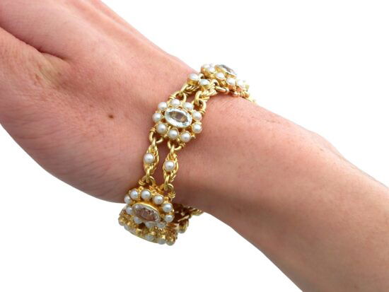 Antique Yellow Gold Wrist View