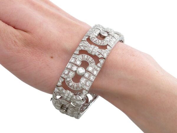 Antique French Platinum Wrist View