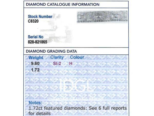 Art Deco Platinum Diamond Bracelet