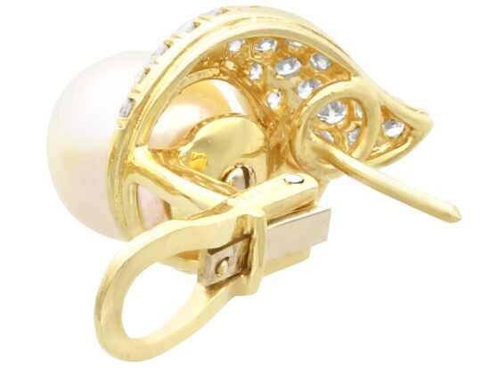 Earring Open Clasp View