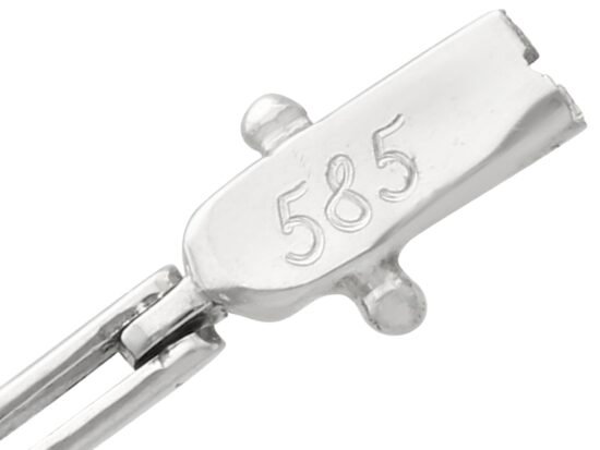 Hallmark Detail On Clasp