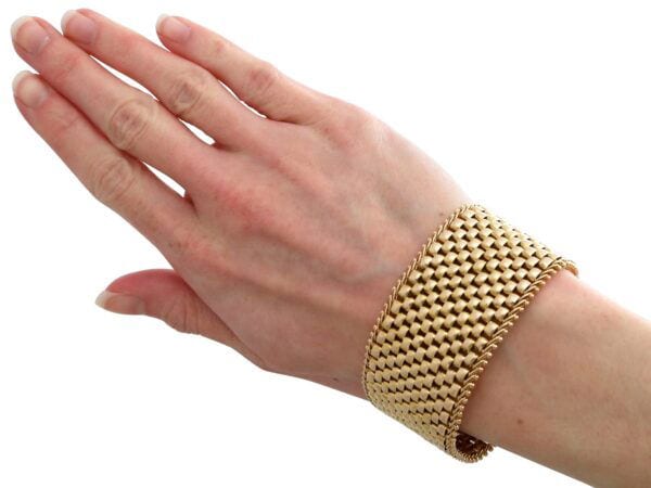 Victorian Bracelet On Wrist