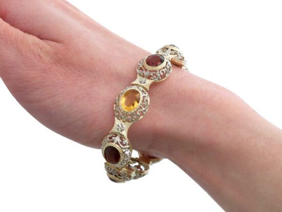 Antique Yellow Gold Wrist View