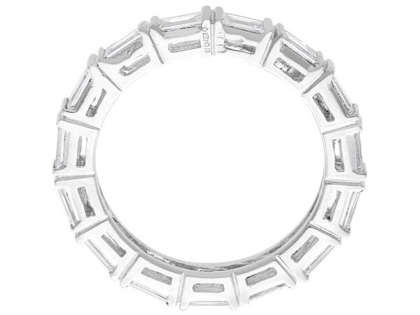 vintage Baguette Diamond Eternity Ring