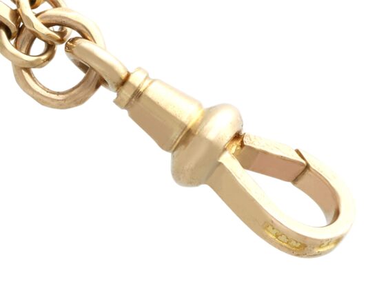 Gold Chain Clasp Detail Shot