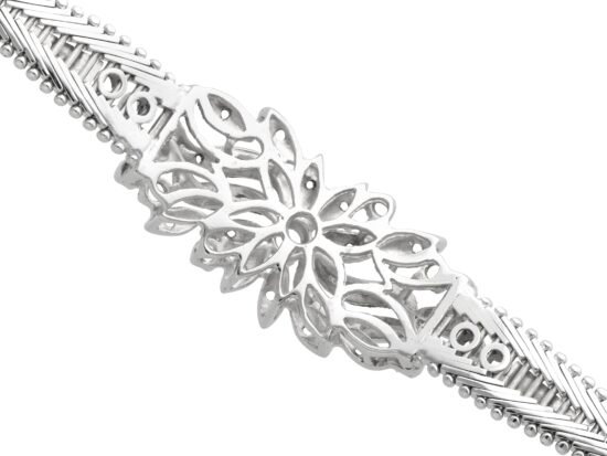 Vintage Diamond Bracelet Reverse View