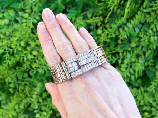 Rose Gold Diamond Bracelet Outdoor