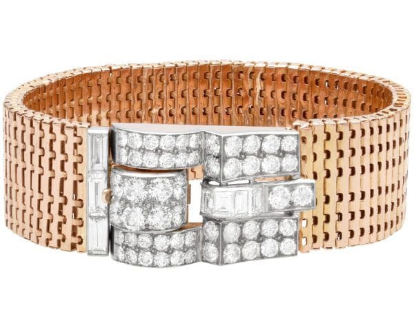 Diamond Rose Gold Bracelet