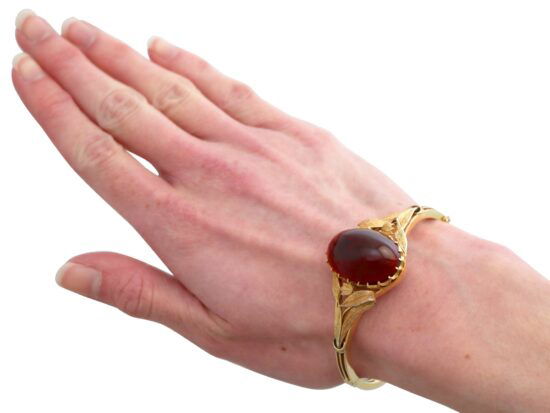 Victorian Bangle On Hand