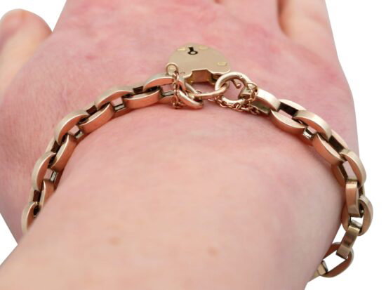 Gold Bracelet Wearing View