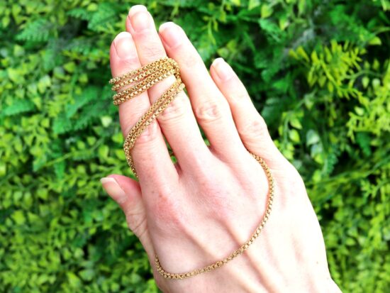 Victorian Gold Longuard Chain