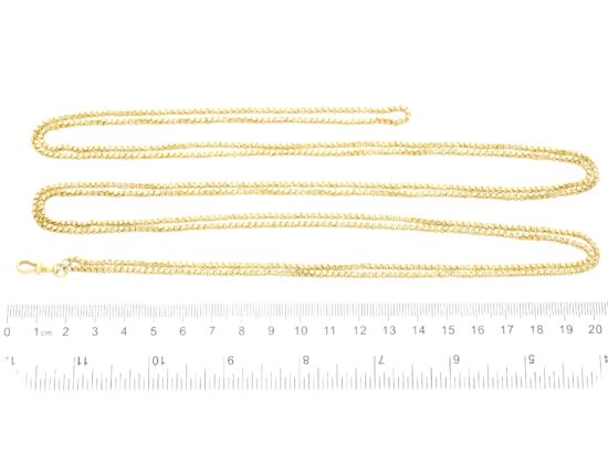 Chain Measurement With Ruler