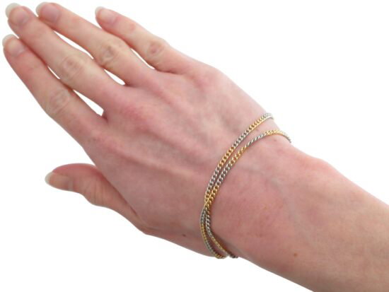 Wrist Wearing Detail View