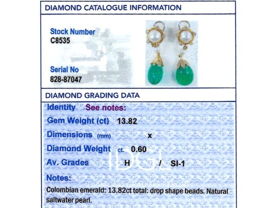 IDGL Diamond Grading Report Card