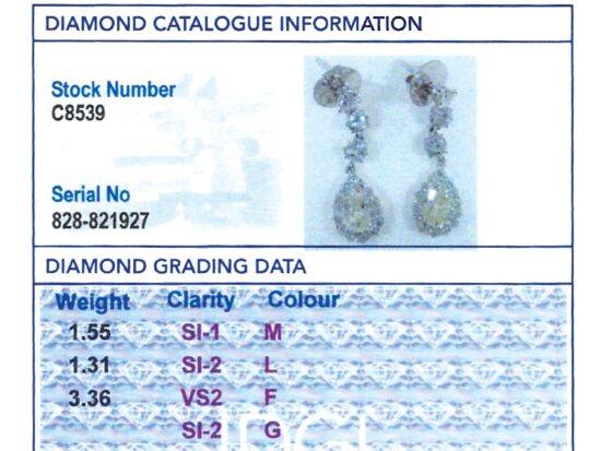 IDGL Diamond Grading Report Certificate