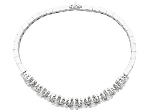 18ct White Gold Diamond Bracelet