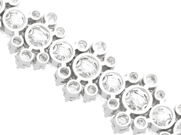 Vintage Diamond Bracelet Reverse