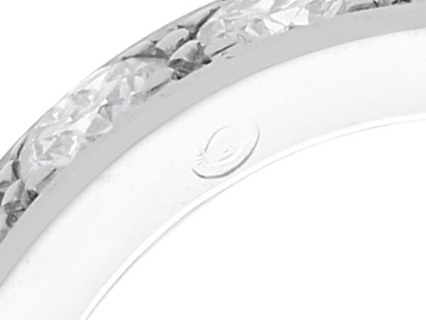 2.8 Carat Diamond Eternity Ring hallmark