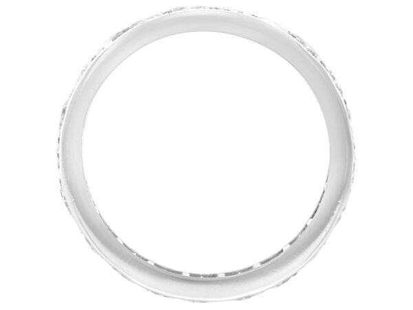 French Pavé Diamond Eternity Ring