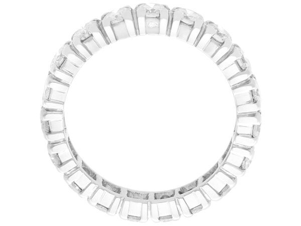 1950s Eternity Ring in White Gold