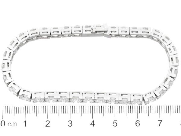 diamond line bracelet size